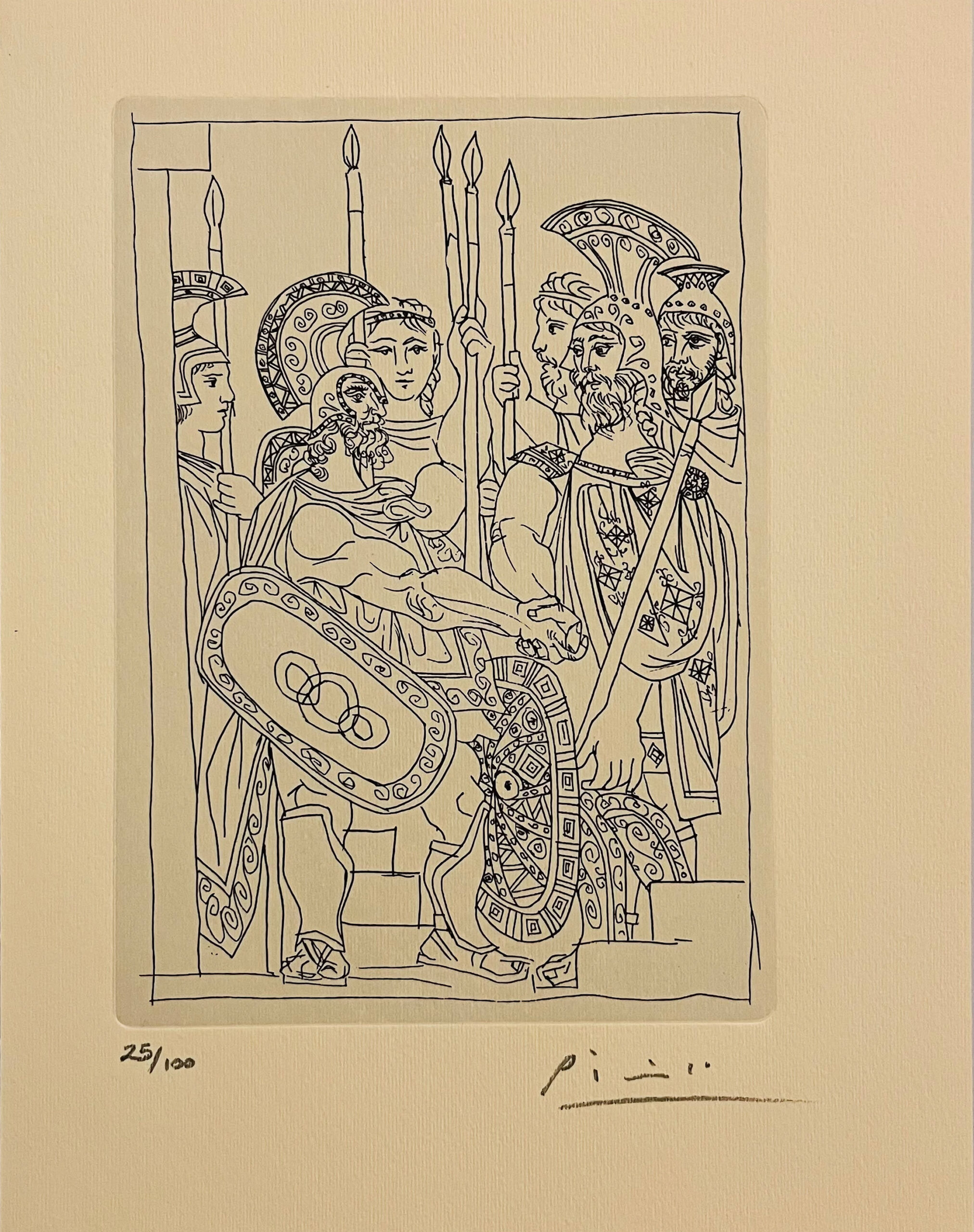 Pablo Picasso -  Lysistrata (1934) - 25/100