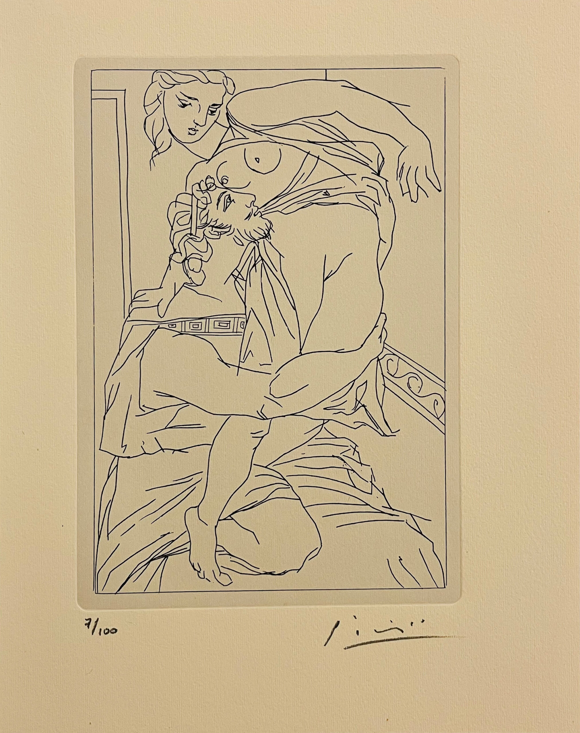 Pablo Picasso -  Lysistrata (1934) - 7/100